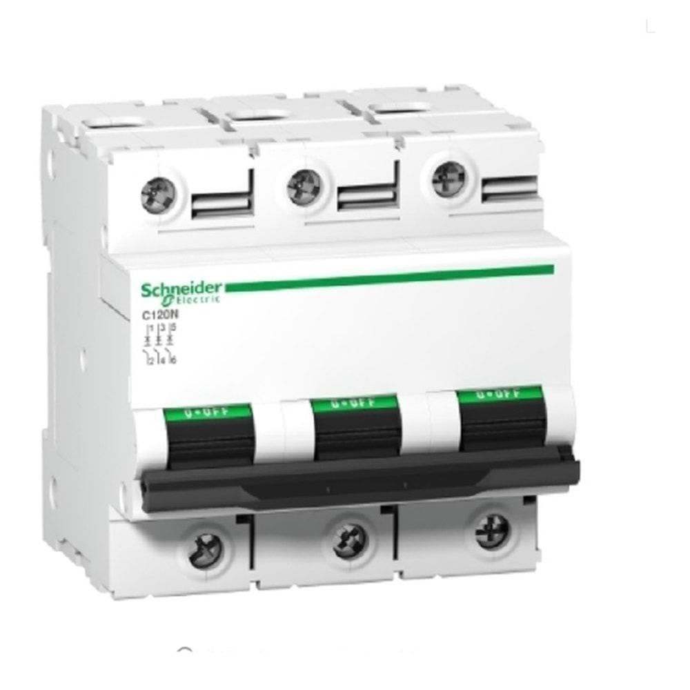 Schneider A9N18365 C120N 3x80A Otomatik Sigorta