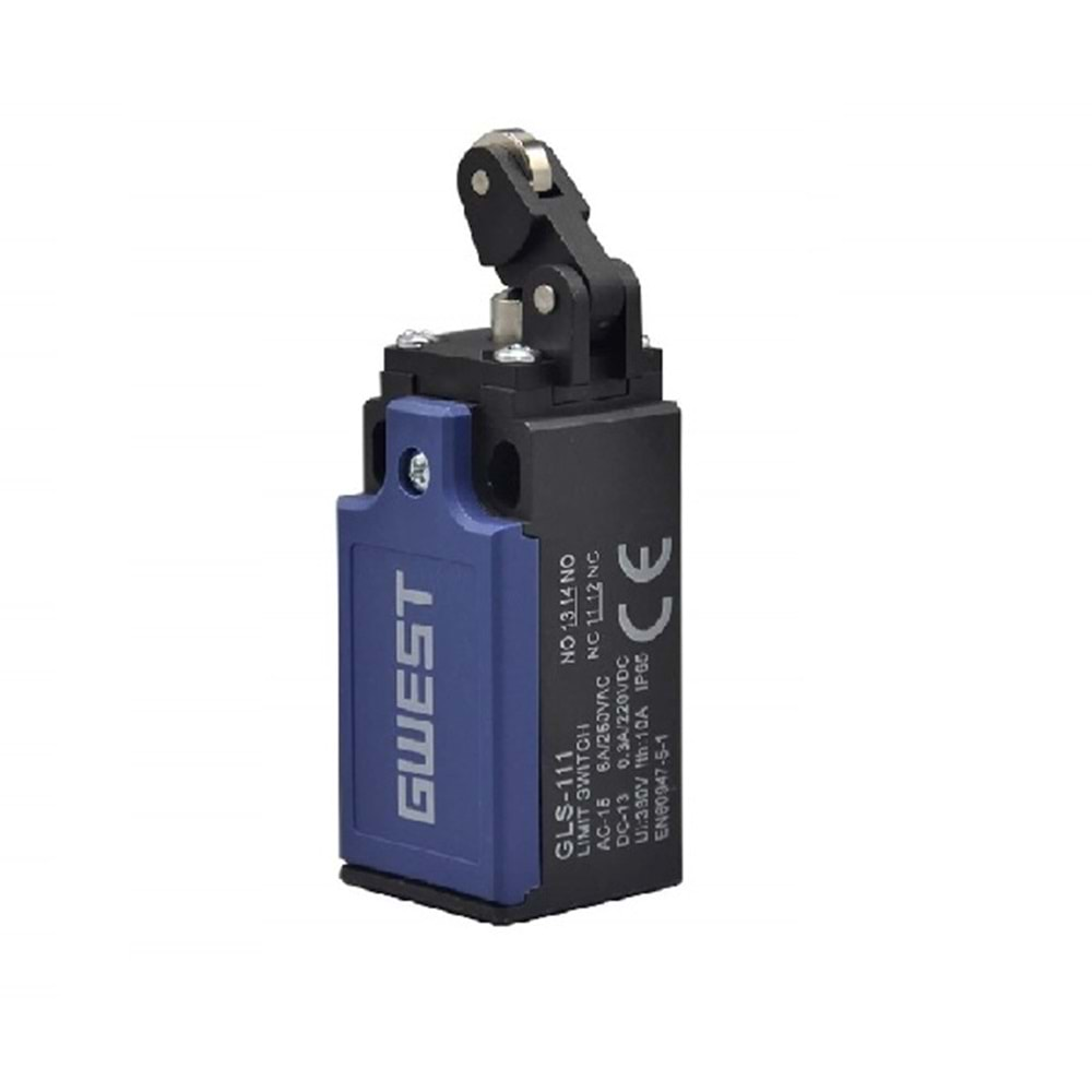 Gwest Limit Switch Açısal Metal Makaralı Tek Yön GLS-111