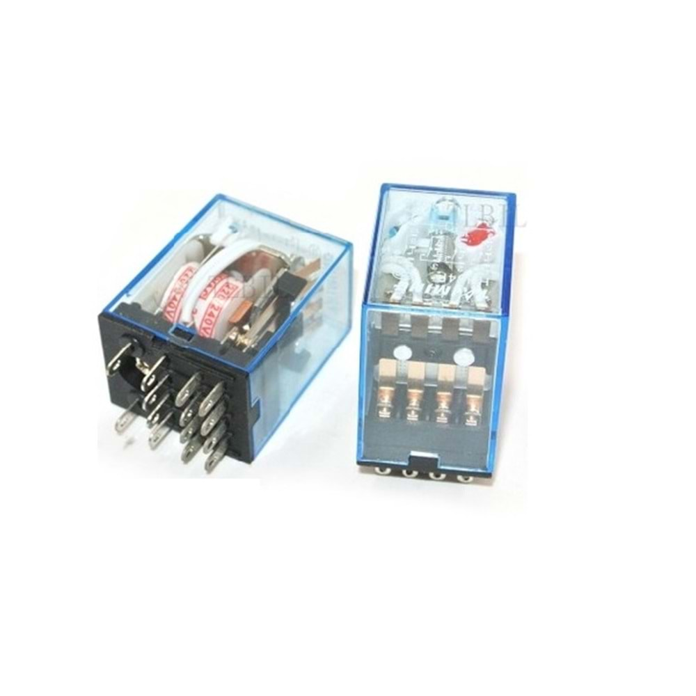 14 Pin 220 V. 4 Kontak Röle (2NO+2NC) Omron MY4IN-GS