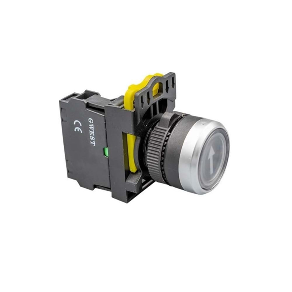 İşaretli Yaylı Siyah Start Buton