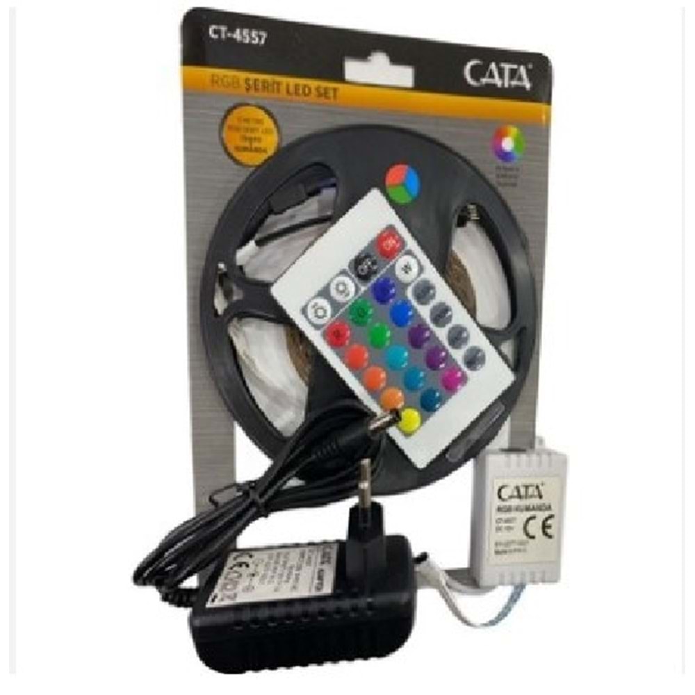 RGB Seti Led Şerit Cata CT-4557