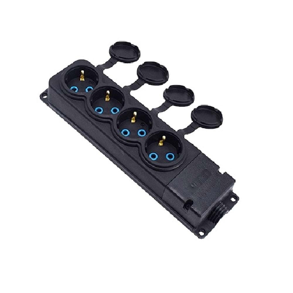 Bylion Monofaze Kauçuk 4’lü Grup Priz 950-004-0004