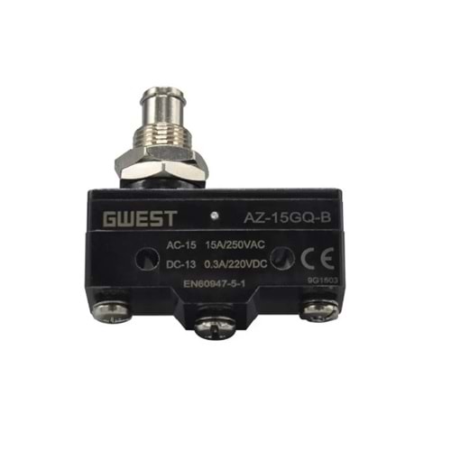 Gwest Mikro Switch Kalın Kısa Metal Pimli 15A. AZ - 15GQ-B