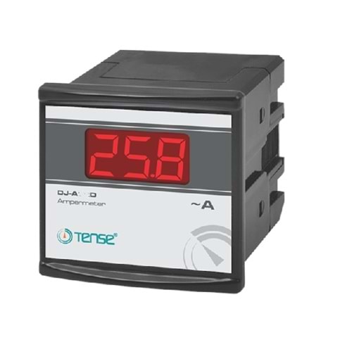 Tense DJ-A96D Dijital Ampermetre + ct120 96x96 mm