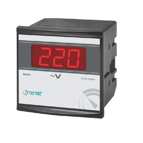 Tense DJ-V72 Dijital Voltmetre 72x72 mm