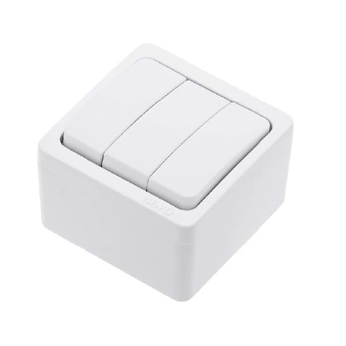 Nead 95-33 Sıva Üstü Üçlü Anahtar