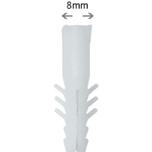 Plastik Dübel 8 mm (100 Adet)