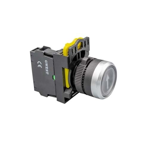 İşaretli Yaylı Siyah Start Buton