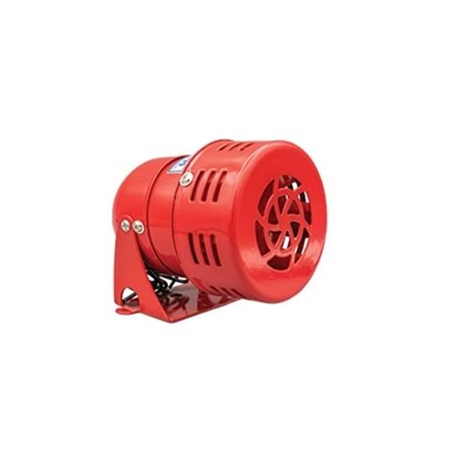 Motorlu İkaz Siren 75mm Metal Gövde 24V. AC