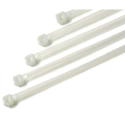 Kablo Bağı Plastik Cırt Kelepçe 3,6x250 mm (100 Adet)