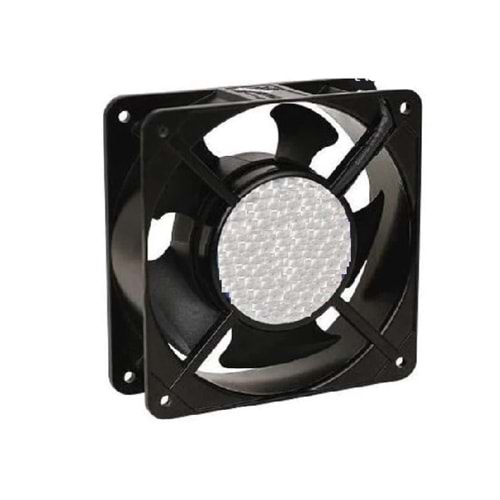 F No : 120x120x25 mm Kare Fan 220 V.AC Lüfter