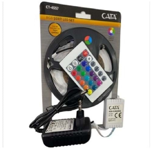 RGB Seti Led Şerit Cata CT-4557