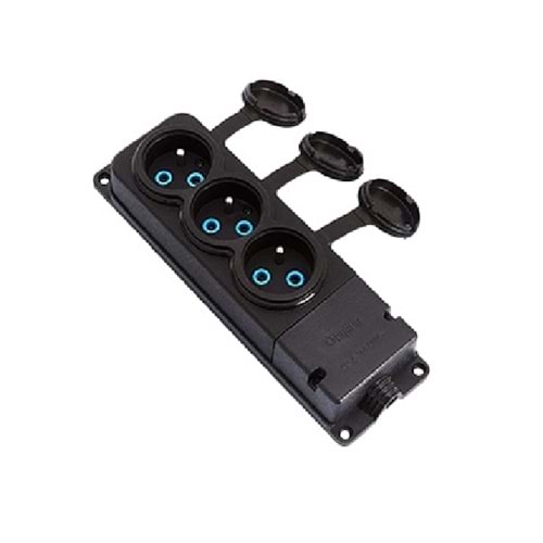 Bylion Monofaze Kauçuk 3’lü Grup Priz 950-004-0003
