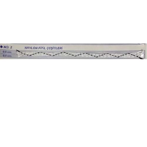 Beyaz Şerit (Naylon Şerit) 200mt Makara 0,5cm