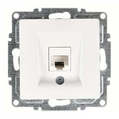 Günsan Visage Beyaz Tekli Data Prizi (RJ45 Cat6) 0128XX00-157169