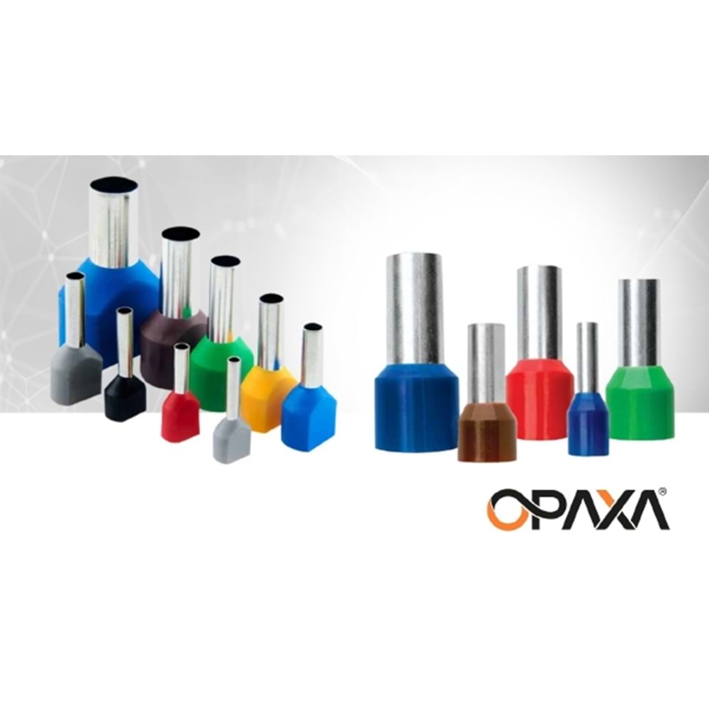 Çift Girişli İzoleli Kablo Yüksükleri 6 mm