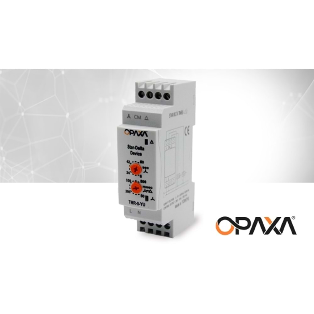 Yıldız Üçgen Rölesi V-Otomat Tip Opaxa TMR-0-YU