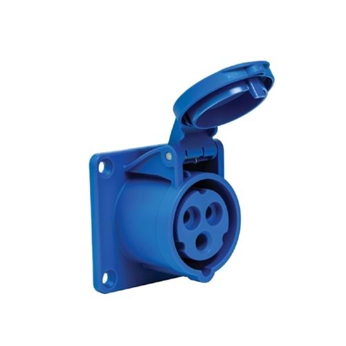 Mete Enerji 3x16A Makine Priz Düz 406502V