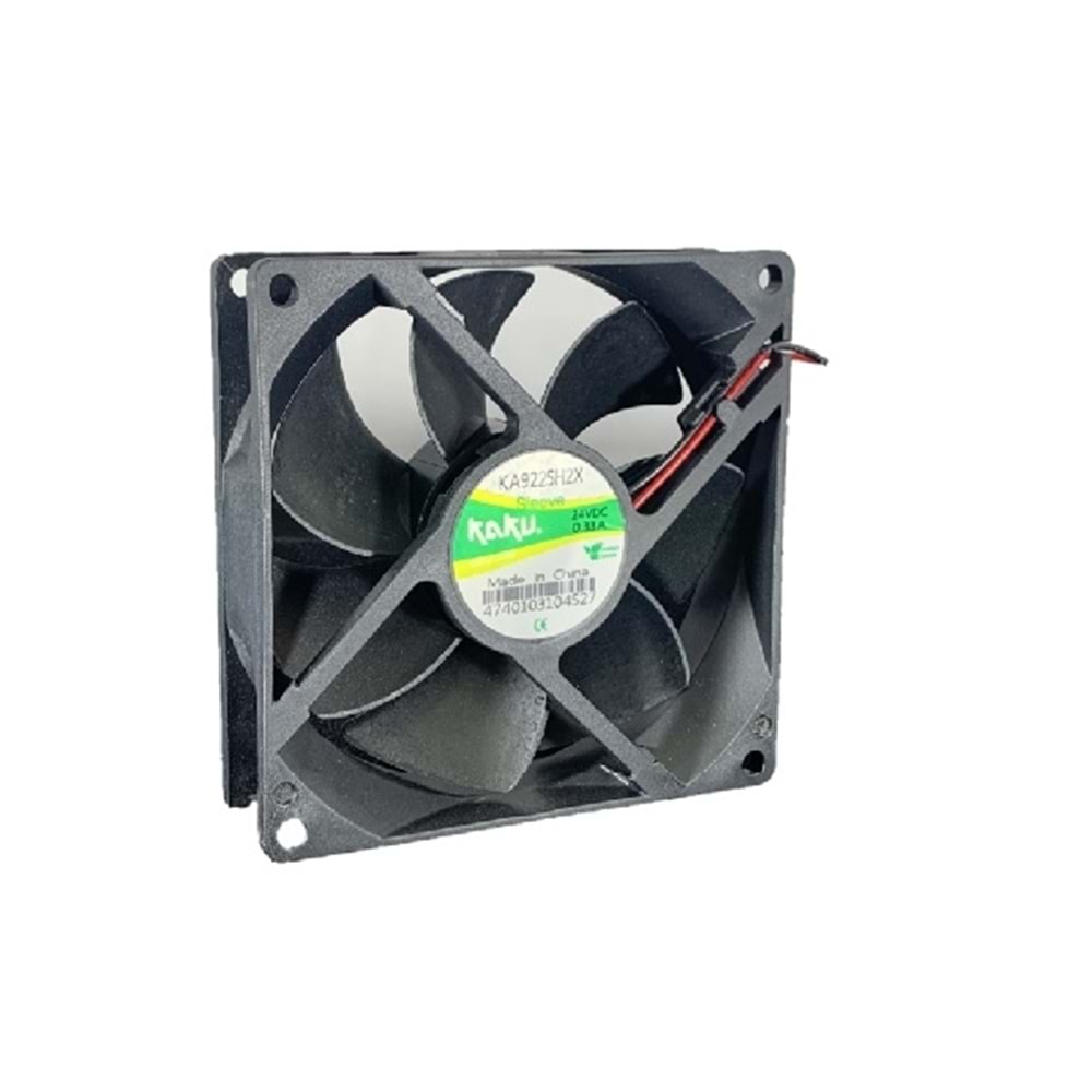 Kare Fan 92x92x25 mm 24V DC Kaku
