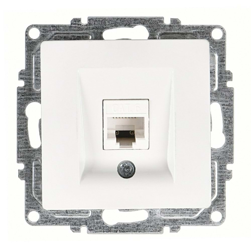 Günsan Visage Beyaz Tekli Data Prizi (RJ45 Cat6) 0128XX00-157169